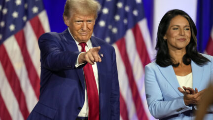 Donald Trump and Tulsi Gabbard