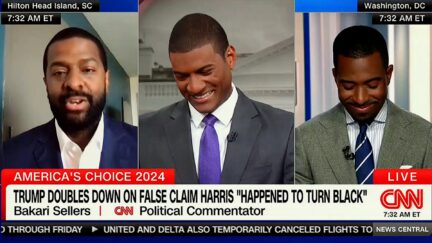 CNN's Bakari Sellers Cracks Up Colleagues Riffing On Trump 'Turned Black' Attack 'When I Heard Back That Azz Up'