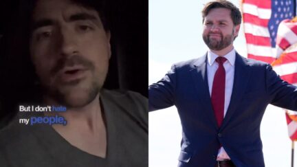 Trae Crowder and J.D. Vance