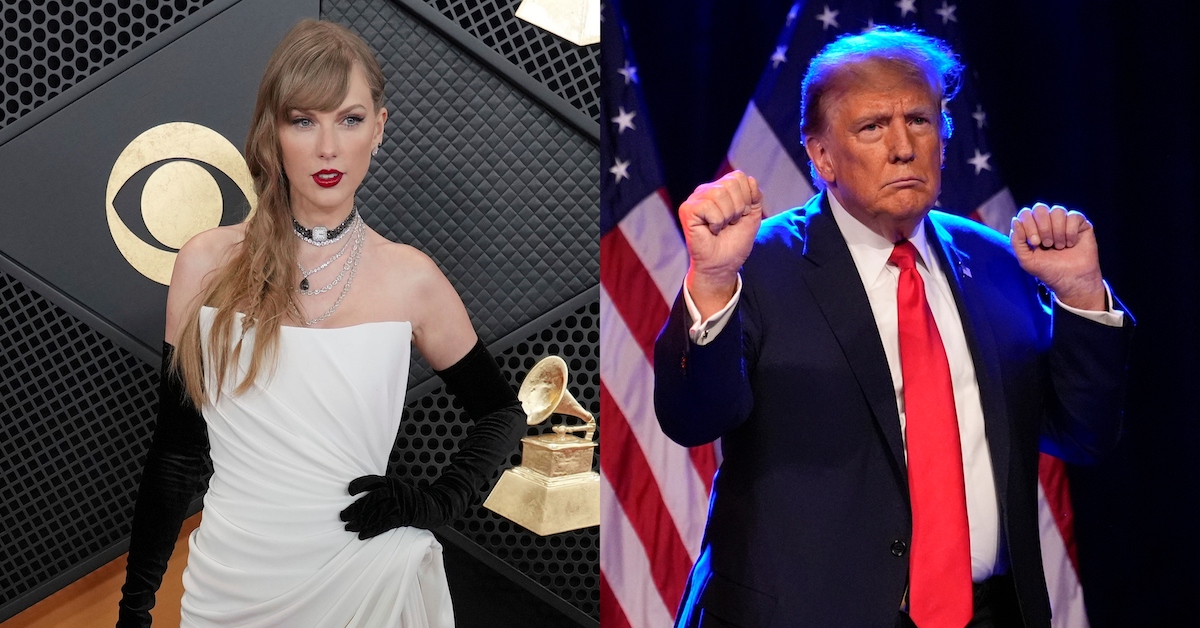 Trump Asks If Taylor Swift Being Liberal Is An 'Act'