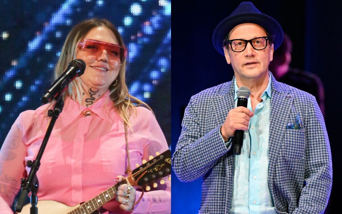 Elle King and Rob Schneider (side by side images)