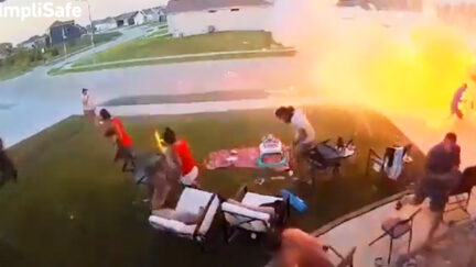 Family Fireworks Fourth of July