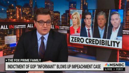 Chris Hayes blasts Fox News
