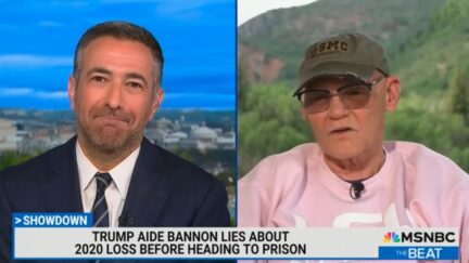 Ari Melber and James Carville