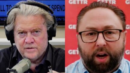 Steve Bannon Jason Miller talking Brazil 9-8