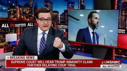 'The Fix Is In!' MSNBC Host Lashes Out at Trump-Dominated Supreme Court Over Trial Delay Due To Appeal