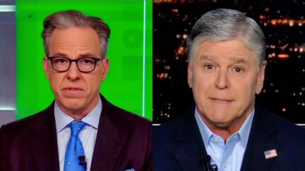 Trump Pal Hannity Bitterly Rants At Widely-Respected CNN Anchor Jake Tapper — For Crimes Like Calling Out Trump's Nazi Stuff