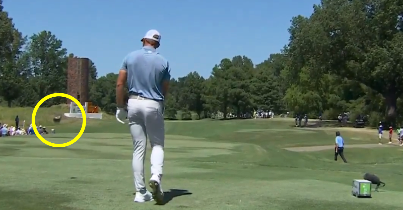 PGA's Sam Burns Melts Down And Breaks Driver While In Contention for Tourney Win