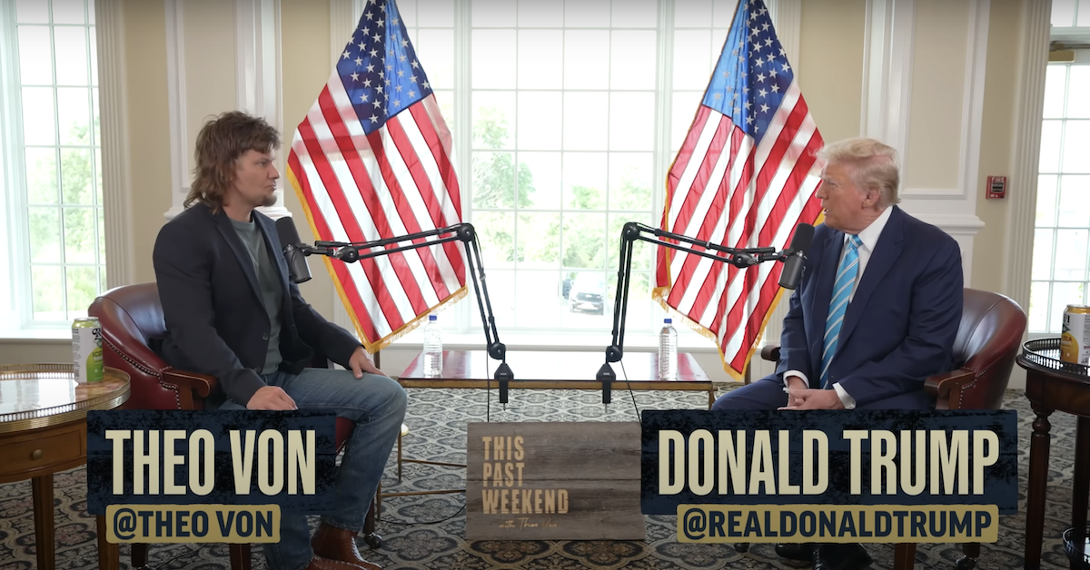 Kamala Harris Should Do Theo Von's Podcast